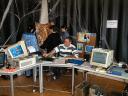F5TEF en train d'imprimer les transferts de TEE SHIRT